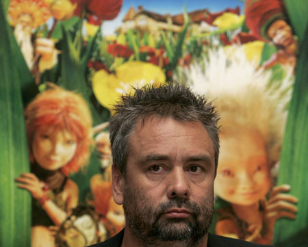 Luc Besson promotes new film in Hong Kong