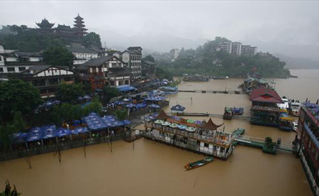 City in SW China passes flood test