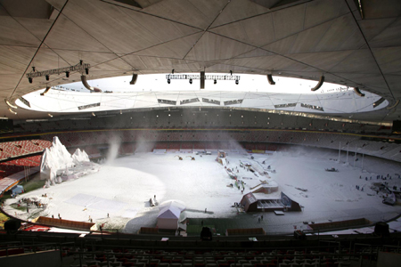 Bird's Nest to become winter playground