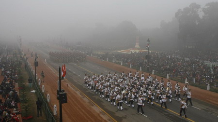 India holds parade for the Republic Day