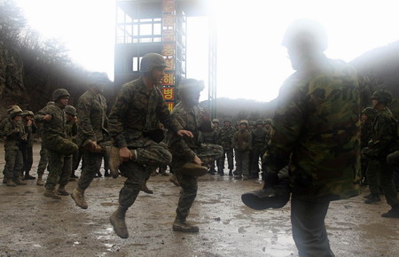 US and ROK hold joint military drills in Pohang