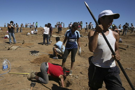 Chile students built refugee camp after earthquake
