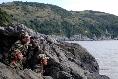 At sea and on land, heightened Expo security