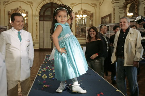 Peruvian 'Little Mermaid' celebrates 6th birthday