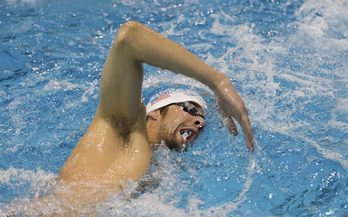 Michael Phelps gears for US Swimming Grand Prix