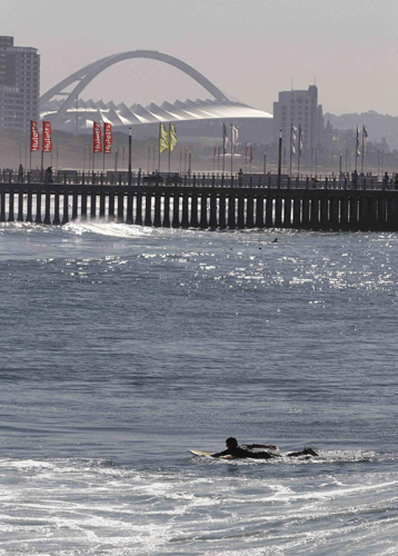Enjoy a sunny day at Durban beach