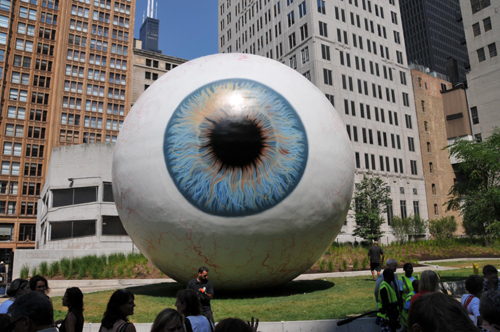 Chicago gets 90-feet-high 'Eyeball'