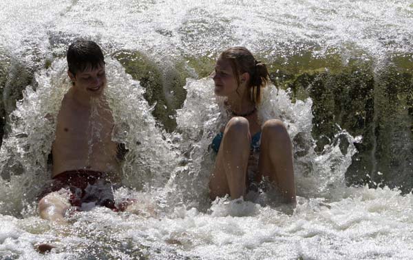 Cool off in the Berounka river