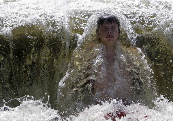 Cool off in the Berounka river