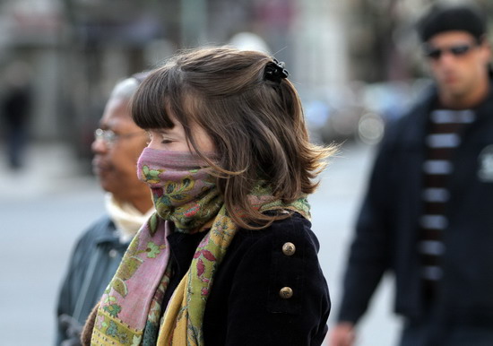 As Moscow bakes, Argentina braves the cold