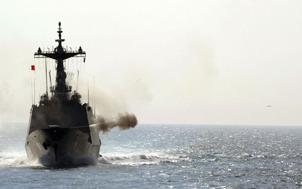 US-ROK joint naval drill enters 3rd day