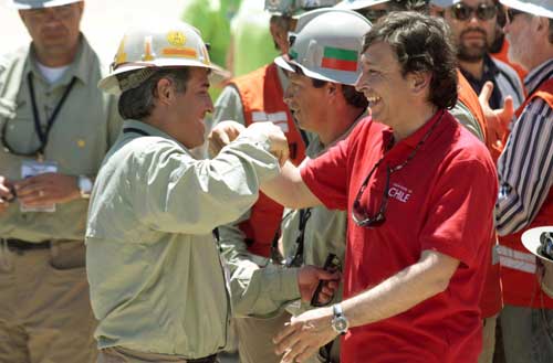 Chile miners are free at last