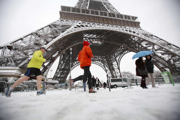 Snowy Christmas ahead for Europeans