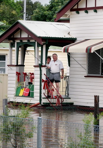 Queensland flooded