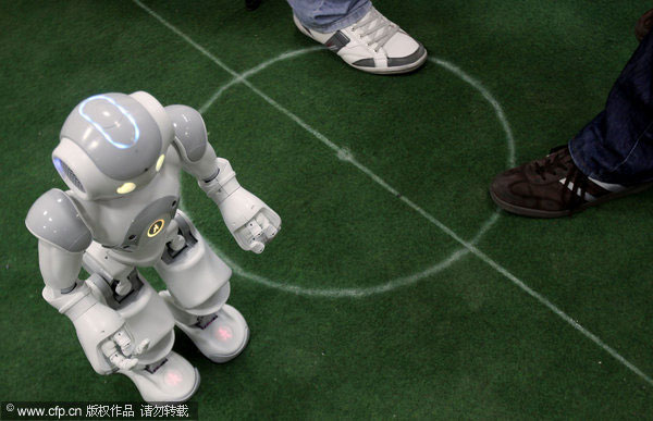 European robotic soccer competition in Kosovo