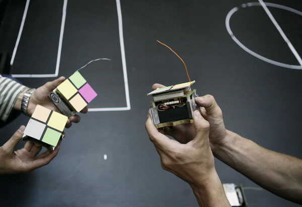 European robotic soccer competition in Kosovo