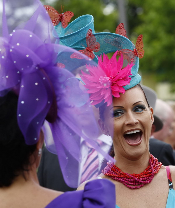 Fabulous hats dazzle the Royal Ascot