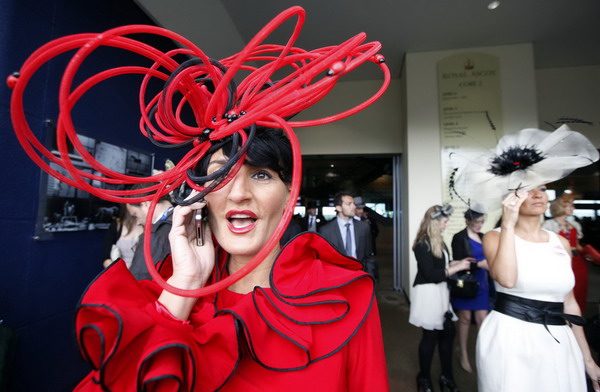 Fabulous hats dazzle the Royal Ascot