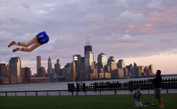 New Jersey after the pass of Irene