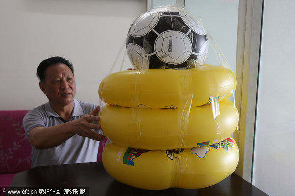 Infant escape aid takes off