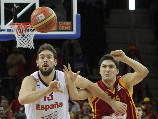 Spain beat Macedonia to reach Eurobasket final Spain beat Macedonia to reach Eurobasket final
