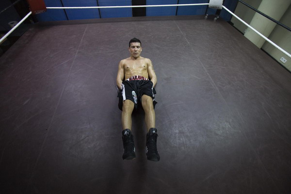 A peek into boxer Martinez's training day