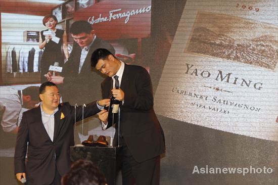 'Yao Ming Wine' auctioned for $23,499