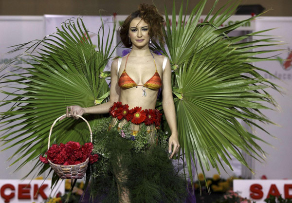 Beauty and flowers in Istanbul Beauty and flowers in Istanbul