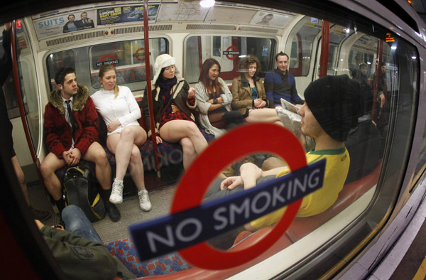 'No Pants Subway Ride' around the world 'No Pants Subway Ride' around the world