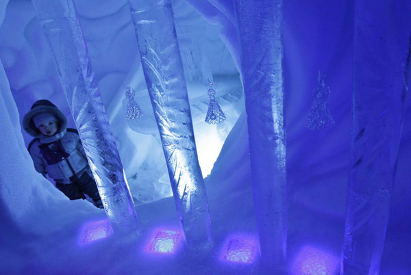 Frost city in Moscow Frost city in Moscow