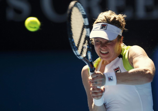 Li squanders 4 match points in loss to Clijsters