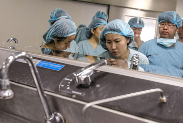 Visitors get insider's tour of hospital