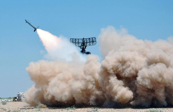 Syria launches missile in live ammunitions exercise
