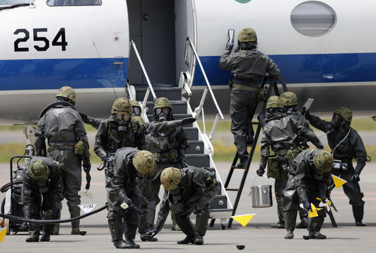 NBC exercise in Chitose