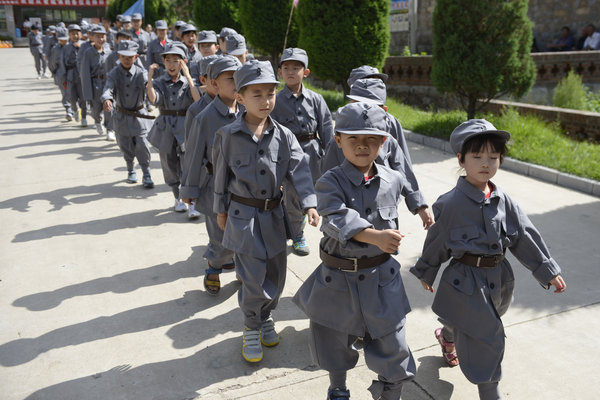 Red army summer camp