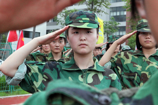 Back to school with military precision