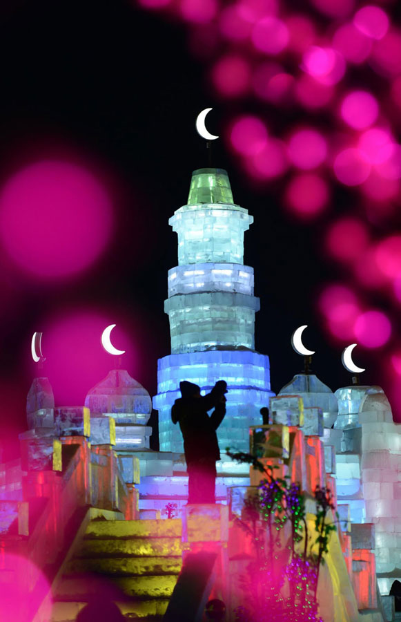 29th Harbin International Ice and Snow Festival Harbin Int'l Ice and Snow Festival kicks off