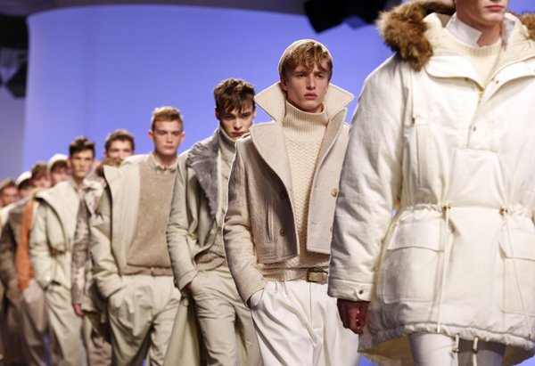 'London Collections: Men' show kicks off