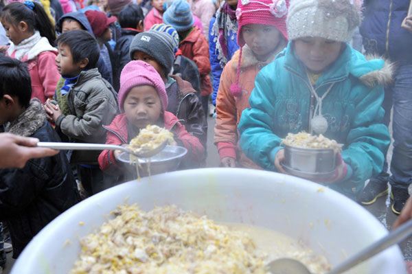 Free lunch keeps rural students warm