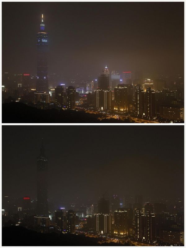 Globe goes dark for Earth Hour