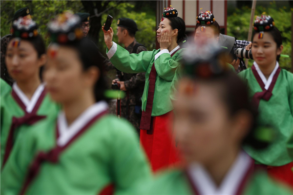 Traditional coming-of-age day ceremony in Seoul