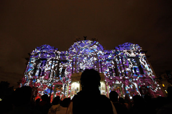 Intl Festival of Lights kicks off in Mexico