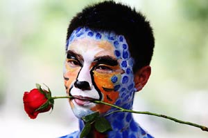 Intl Color Festival held in Amman, Jordan