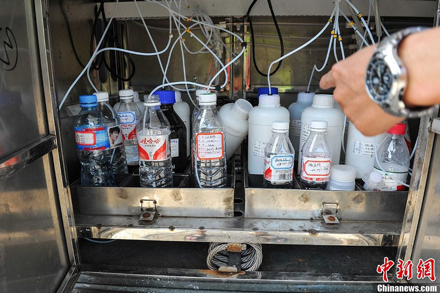 記者探訪廣西賀江水污染肇事企業（組圖）