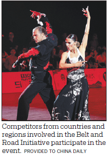 Dancers sashay to Siming for BRI ballroom event