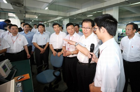 Dongguan keeps industrial growth amid crisis