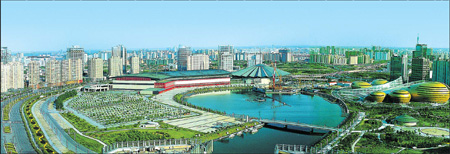 Ancient capital strides toward modern metropolis