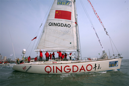 Clipper Race arrives in Qingdao