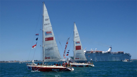 Photos taken by the crew of QINGDAO from Western Australia to Indonesia