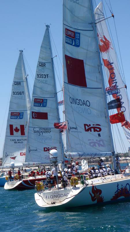 Photos taken by the crew of QINGDAO from Western Australia to Indonesia